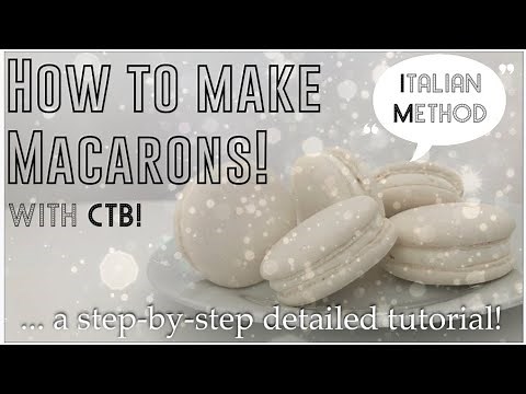 Step-by-Step White Macarons: Italian Method!