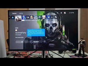 Activating 120 hz/fps on PS5 while using SONY INZONE M9 monitor.