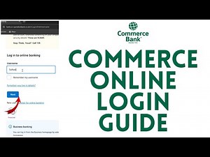 How To Login Commerce Bank Online Banking Account 2023