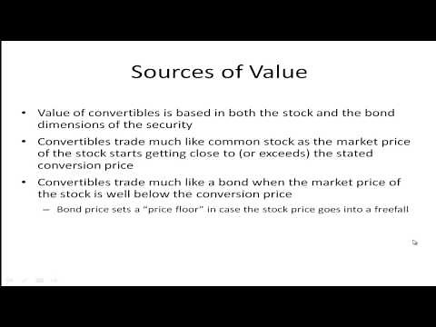 Convertible securities