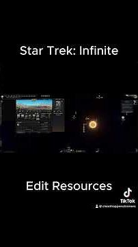 Star Trek: Infinite Trainer edit resources #startrekinfinitetrainer #startrekeditresources