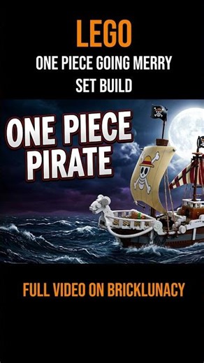 LEGO Going Merry is awesome #lego #onepiece