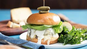 Raclette Fondue Burgers
