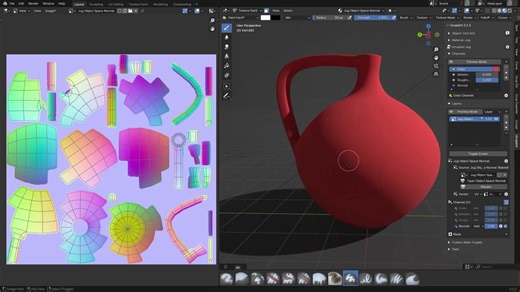 4.8K views · 64 reactions | Ucupaint 2.1.5, the latest version of the free texturing Blender add-on by ucupumar, now supports baking Object Space normal maps, allowing you to hand-paint custom normals with ease. Details: https://80.lv/articles/ucupaint-2-1-5-introduces-object-space-normal-painting/ | 80 Level | Facebook