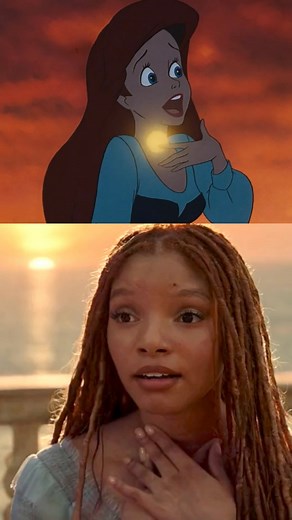 Logan | Ariel Regains Her Voice 1989 & 2023. @disneylittlemermaid #littlemermaid #liveactionlittlemermaid • • #thelittlemermaid #ariel... | Instagram