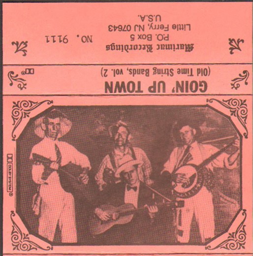 Various - Goin' Up Town (Old Time String Bands, Vol. 2)