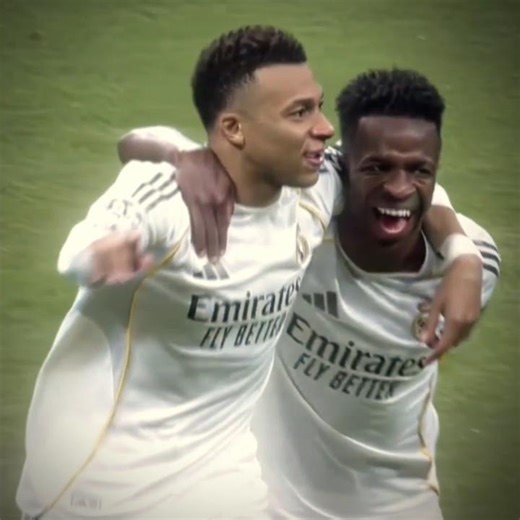 The best duo: Mbappe and Vinicius ?🇧🇷🔥🇫🇷 #vinicius #mbappe #realmadrid #football #edit