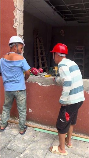 Funny moments on the construction site! #NeverExpected #YouOldSix