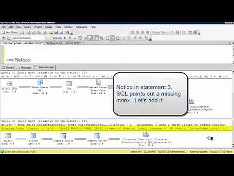 Tune Your Proc! - SQL Stored Procedure Performance Optimization - SQL 2008 Tutorial
