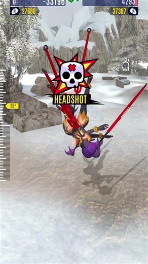Archery Clash: Guess those demon wings really can fly