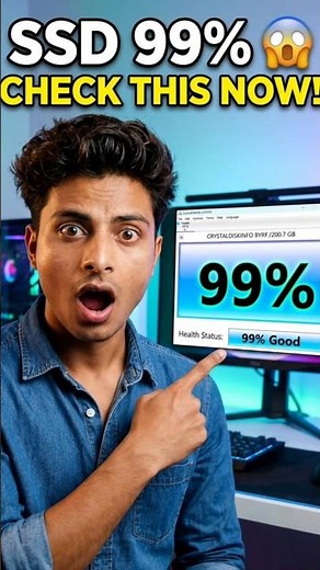 DAY 279 How to Check SSD Health in Windows 🔥 (99% Health Found!)