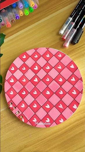 Easy zen doodle drawing tutorial #art #zentangle #satisfying