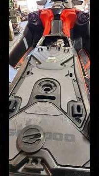 How To Remove Seadoo Seat Support For Service | Seadoo Tear Down For Service!