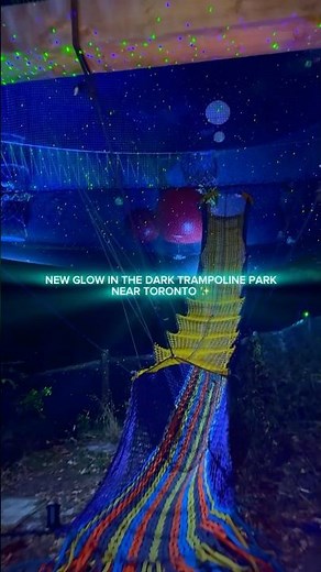 BIGGEST OUTDOOR TRAMPOLINE PARK IN NORTH AMERICA, UPLÅ AGLOW ✨