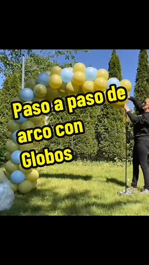 #arcodeglobos paso a paso. Este es un paso a paso muy fácil y rápido. #globos #balloon #globoflexia #tutorialdeglobos #pasoapasoglobos #sempertex #manualidades #fiestasinfantiles #emprendeconglobos #tutorialdeglobos