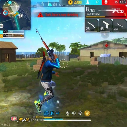 Pochinok and SVD 💀 Watch the rest 🤬 #classyfreefire #freefire #shorts