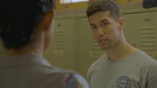 'Chicago Fire' First Look: Miranda Rae Mayo & Brandon Larracuente Introduce 51's Newest Firefighter