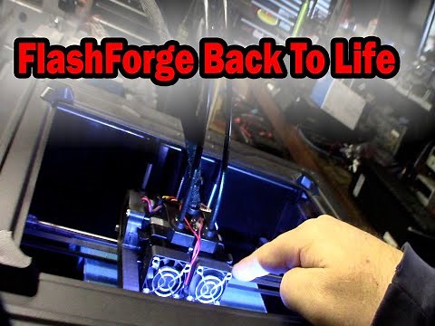 Flashforge Creator Pro 3D Printer Troubleshooting, Repair, Thoughts. Bad Jams Clogs fans reversed