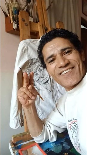 Art Fashion ! Designing My Jacket With My Caricature 🎭 #artfashion #fashionart