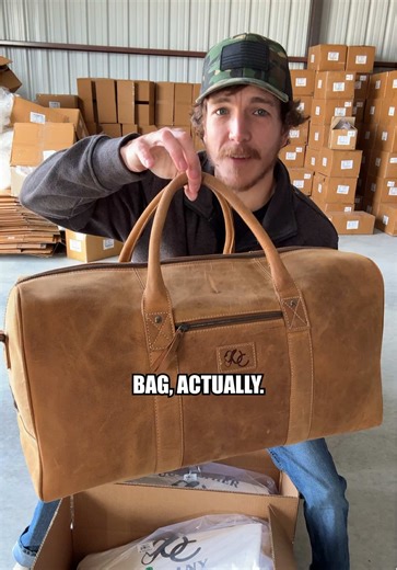 Leather Weekend Bag Sales Celebration