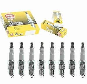 8 pc NGK G-Power Spark Plugs compatible with Chevrolet C10 5.0L 5.7L 6.6L 7.4L V8 1976-1986