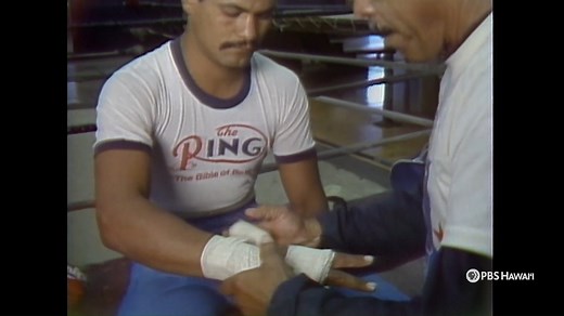 Here's another scene from tonight's episode featuring featherweight boxer Ralph Aviles. In 2017, we caught up with him for an episode of "Long Story Short" where he explained how boxing helped him develop confidence, discipline, humility and respect. Watch his interview here: https://bit.ly/3Yruyfh | PBS Hawai‘i | Facebook