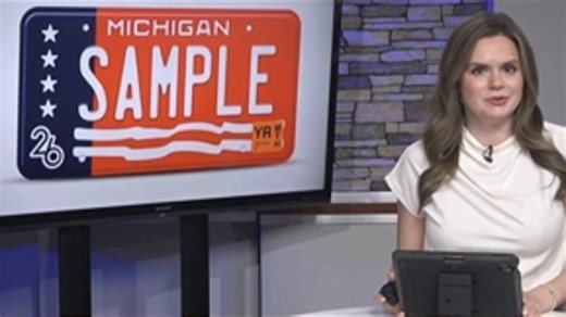 Michigan revives iconic red, white and blue plate for US 250th anniversary in 2026