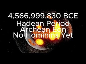 History Of Earth: Archean Eon - Anthropocene PT 6