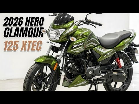 “2026 Hero Glamour Xtec 125 FINALLY Launched! 😱 New Look, New Design & Smart Features Revealed