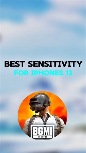 Best sensitivity settings for iPhone 12 #bgmi #viral #shortsfeed ‪@AmGaming35‬