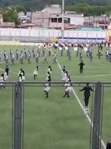 Corozal Community College Marching Band Performance in Guatemala