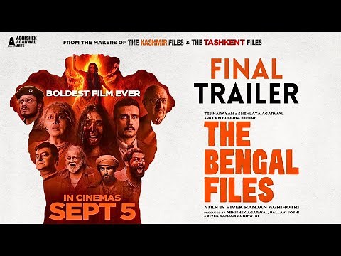 The Bengal Files Official Trailer 2 | Vivek Agnihotri | Abhishek A | 5 Sept | Latest movie 2025