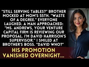 Mom's Birthday: Brother Called Me A Waitress—His Boss Asked For My Investment