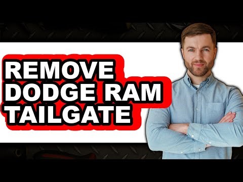How To Remove Dodge Ram Tailgate - Step By Step