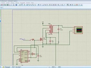 proteuscd4046锁相环逆变器仿真 #porteus #cd4046 #锁相环 #电路 #仿真