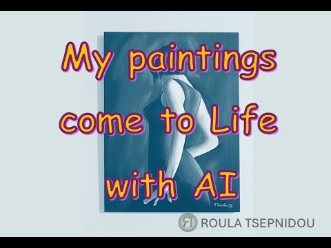 Animated paintings | Art in motion with AI part 1
