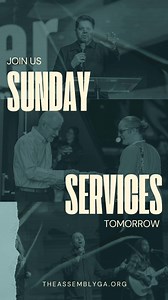 GET READY!! We are excited for our Sunday Services TOMORROW! These services are a fantastic opportunity to experience faith, community and the presence of God!  WR Campus // 9am & 11am Perry Campus // 10:30am Invite someone you know and share this post!  | The Assembly at Warner Robins | Facebook