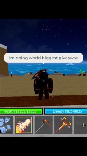 WORLD 🌎 BIGGEST GIVEAWAY IN BLOX FRUITS🔥ROBLOX