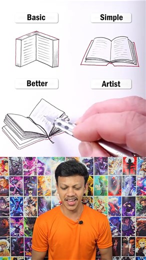 How to Draw a Book ✏️📘
