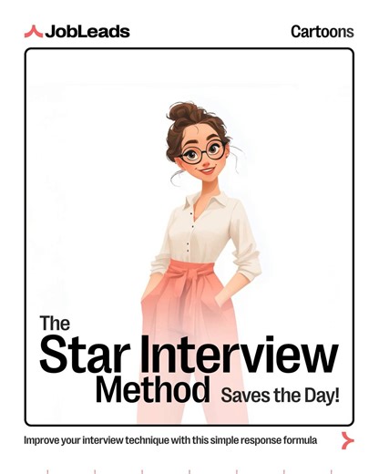 Emma used to freeze up during behavioral interviews. Now she uses the STAR method and turns every question into a compelling story that hiring managers actually remember. Here's how she transformed her interview game in 4 simple steps. PS For more awesome tips, tools, and resources to support your complete job search, head over to jobleads.com now. The job platform that's always on your side. | JobLeads