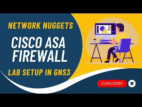 2. Cisco ASA Firewall Full Course in Hindi | ASA Firewall - Lab Setup GNS3 | Network Nuggets|Kuldeep