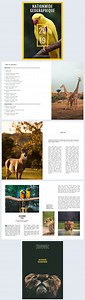 Animals & Wildlife Magazine Template