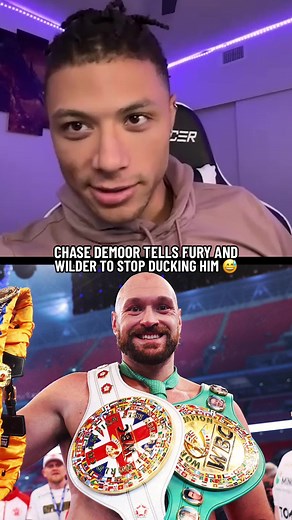 Not a surprise after his performance against Josh Brueckner 🐐 #ChaseDemoor #MisfitsBoxing #JMXBell #Boxing #TysonFury #DeontayWilder #MuhammadAli