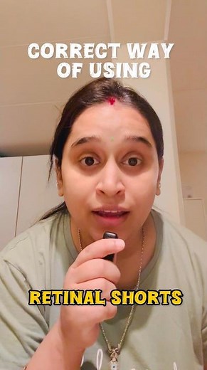 The CORRECT WAY to Use Retinol for Beginners #skincare #beauty #shorts