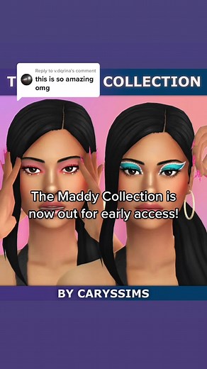 Custom Sims 4 Clothing for Maddy | Glitter Link in Bio