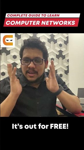 BEST FREE Roadmap to Learn Computer Networks #shorts