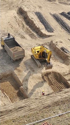 JCB Excavator in Action: The Building Machines