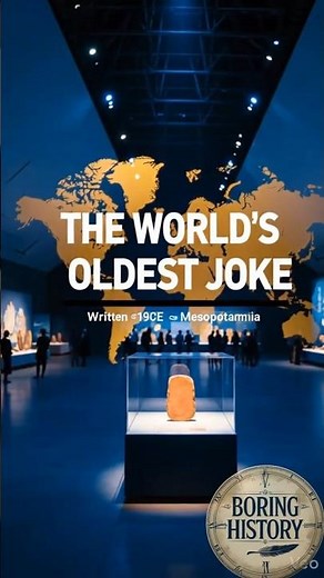 The World’s Oldest Jokes | Boring History for Sleep #jokes #laugh #ancienthistory