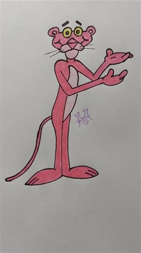 🌈 Coloring Pink Panter
