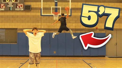5'7 Asian Guy Does The MOST INSANE DUNKS - BASKETBALL